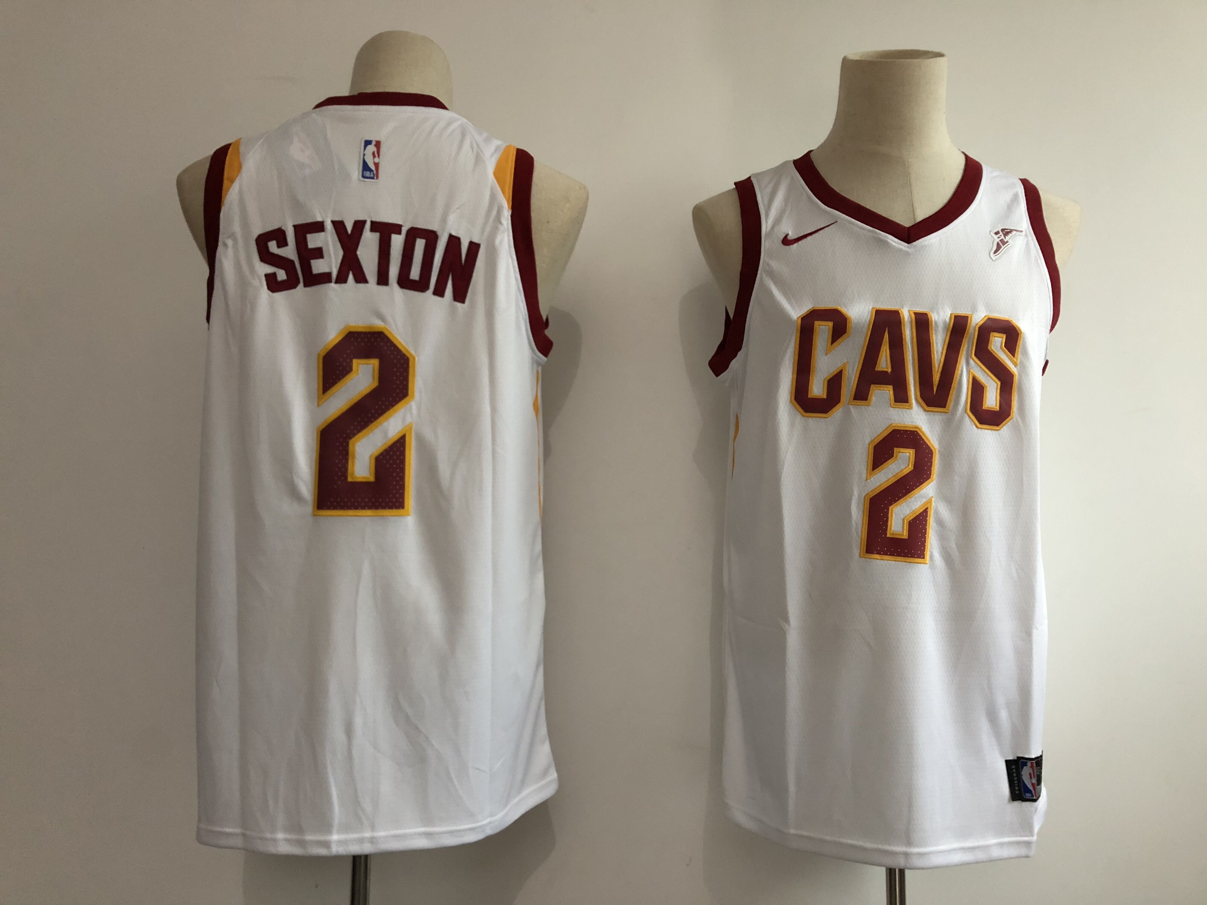 Men Cleveland Cavaliers #2 Sextdn white Game Nike NBA Jerseys->cleveland cavaliers->NBA Jersey